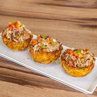 Jacmel stuffed Plantains
